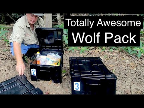 Wolf Pack Storage Box for Campers. Totally Awesome front runner storage system. Wayne Groomes