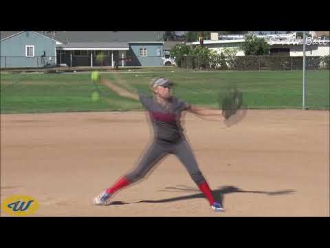 Summer Miller's Softball Skills Video - 2021 RHP/2B - Monarchs Softball