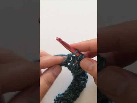 How to dc3tog #shorts #crochet