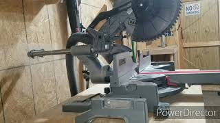 How to change a blade on a craftsman miter saw