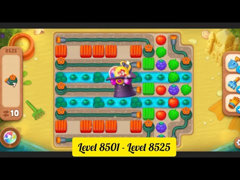 Gardenscapes ( Level 8501 - Level 8525 ) - All Puzzles - Gameplay PART - 392