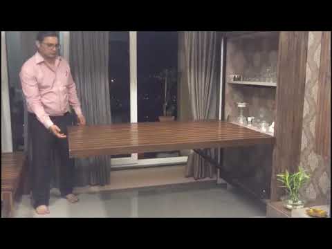 Folding Dinning Table Fitting With Framing