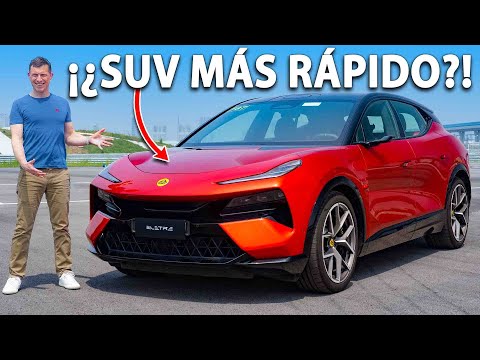 Nuevo SUV Lotus Eletre R de 900 hp conducido con PRUEBA de 1/4 de milla