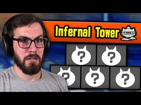 Auto-Equip vs INFERNAL TOWER! (Battle Cats)
