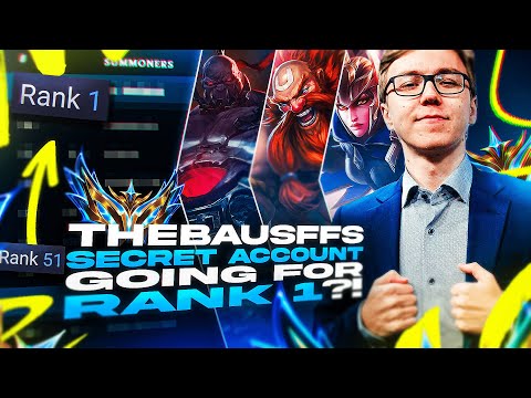 CAN HE GET RANK 1 BY MARCH 16??? *BAUS SECRET SUPER SMURF!*