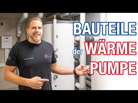 7 KOMPONENTEN einer WÄRMEPUMPE Heizung!