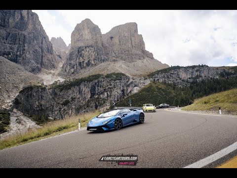 Dolomieten Rally 25 Sports Cars | Passo Sella, Stelvio Pass, Strada del forra