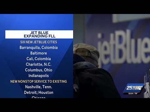 JetBlue expands flights from Fort Lauderdale with 11 new ...