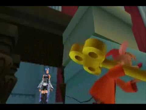 Birth by Sleep, English cutscene 186 - Mouse Carrying a Key