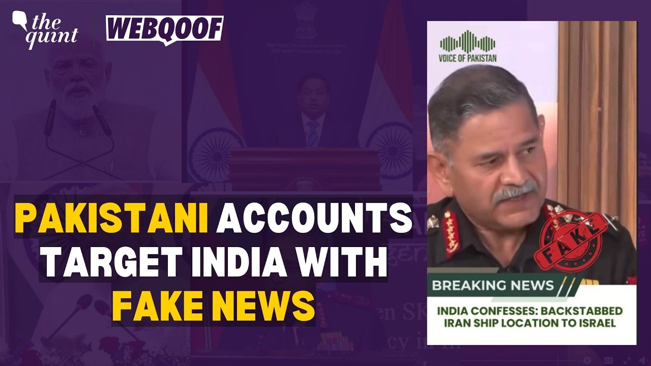How Pakistan-Linked Accounts Are Running a Disinformation Campaign Against India | The Quint
