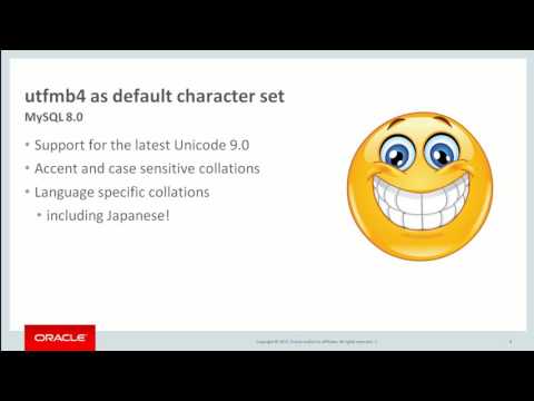 MySQL 8 0 Major new features