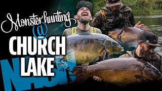 Catching Big Carp at Kevin Nash&#39;s Church Lake