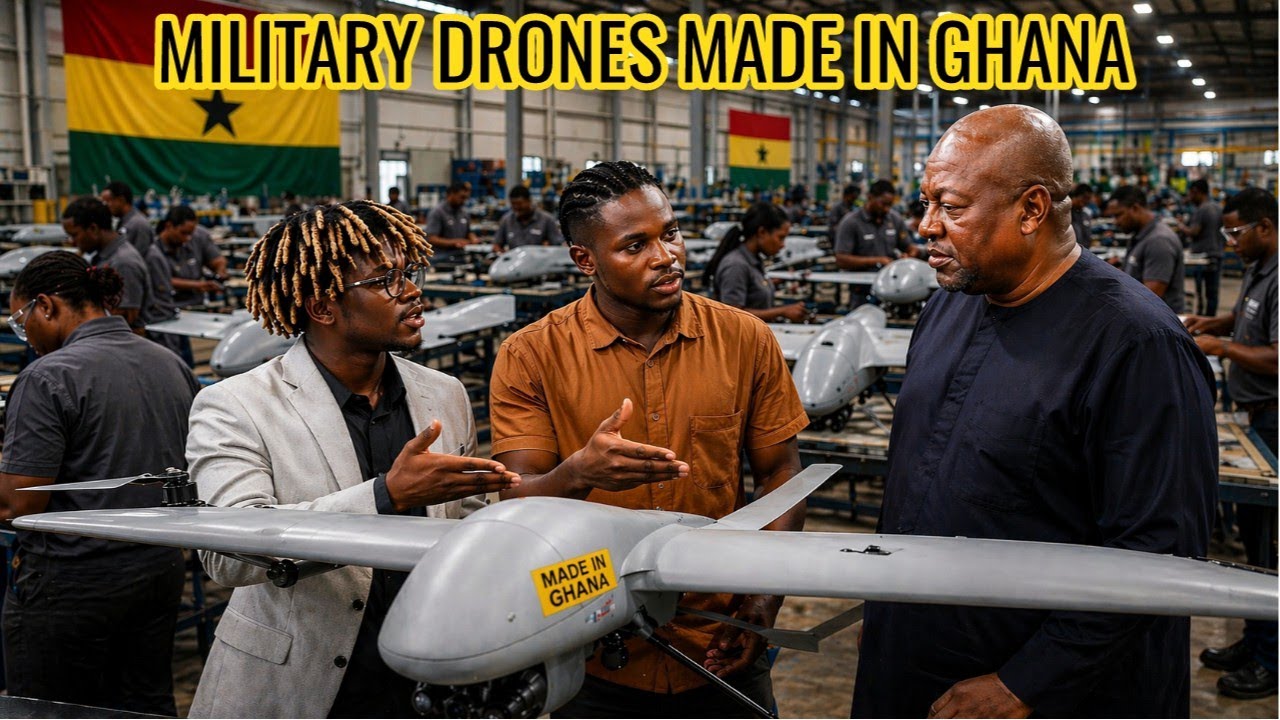 This 22-Year-Old Nigerian Is Building Africa’s Largest Drone Factory in Ghana