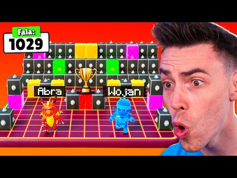 New RECORD on BLOCK DASH in Stumble Guys with Abra!