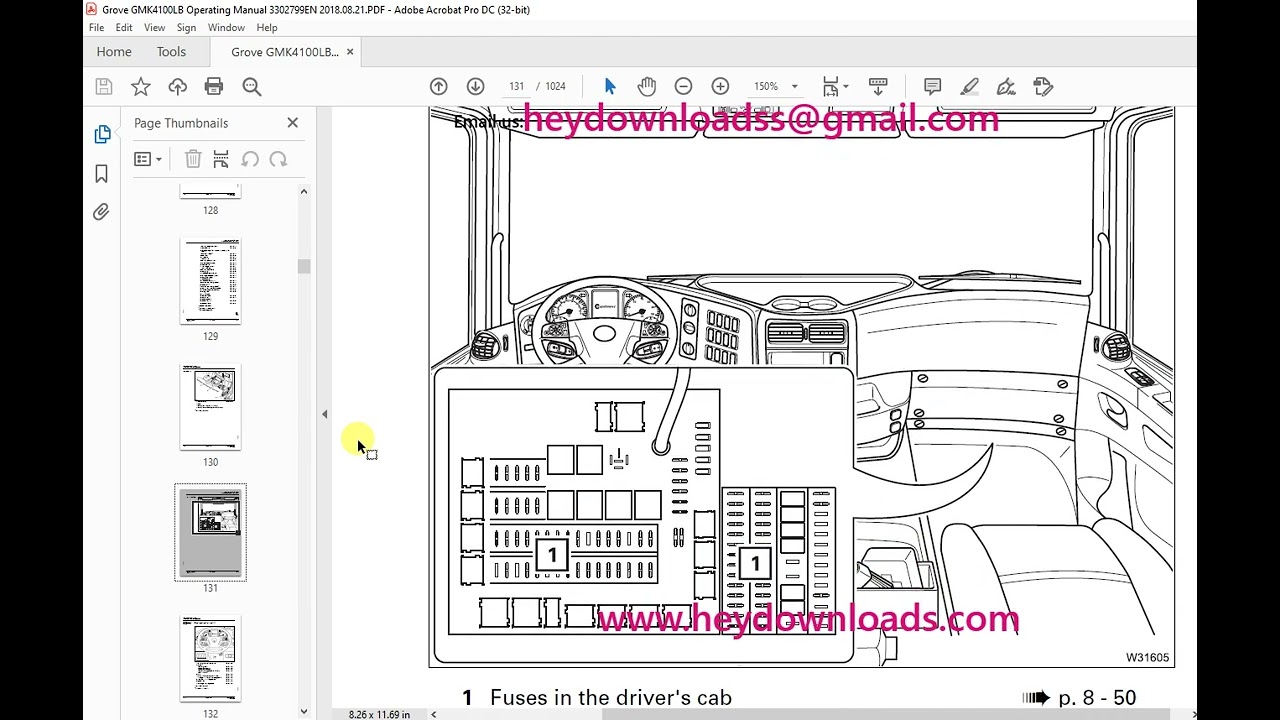 Grove Crane GMK 4100LB Operating Manual 3302799