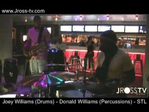 James Ross @ Joey Williams (Drum Solo) & Donald Williams (Percussion Solo) - www.Jross-tv.com