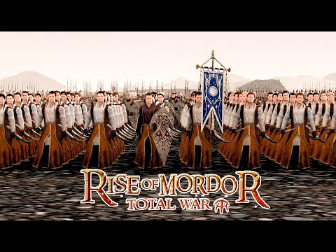 Rise Of Mordor - Imladris Army VS Lindon Army   - LOTR  Cinematic Battle