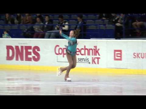 6 Alicia TSINGISSER (EST) - ISU JGP Czech Skate 2013 Junior Ladies Short Program
