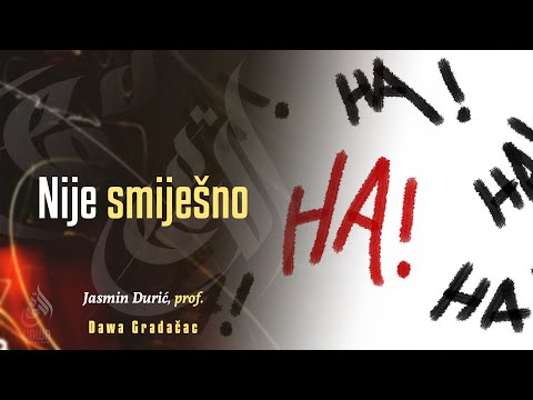 NIJE SMIJEŠNO - Jasmin Durić, prof.