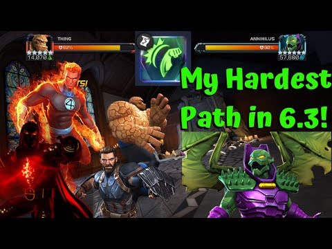 My Hardest Path in Act 6.3 Safeguard! Chemical Reaction Science Boost! - Marvel Contest of Champions