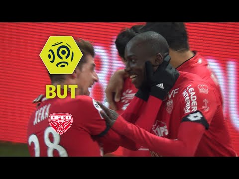 But Cédric YAMBERE (34') / Dijon FCO - Girondins de Bordeaux (3-2)  / 2017-18