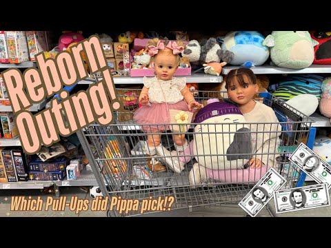 Pippa Melts Down at Walmart and Blows Her Budget 💵 Reborn Doll Walmart Outing