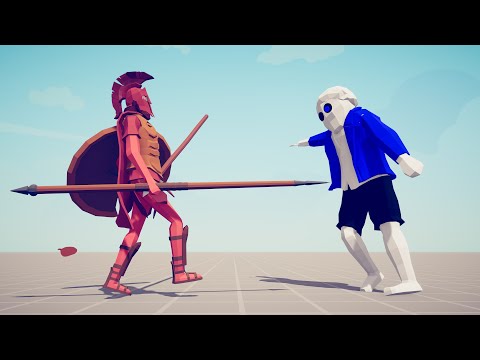 SANS vs EVERY UNIT - Totally Accurate Battle Simulator TABS