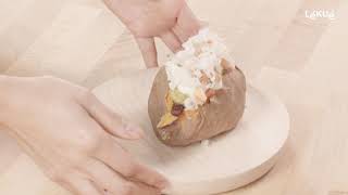 Lékué Höyrykääre: Uuniperuna resepti