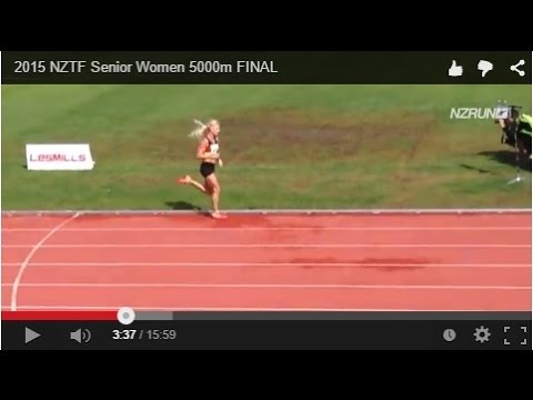 2015 NZTF Senior Women 5000m FINAL (last 10 laps)
