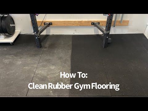 How To: Clean Rubber Gym Flooring