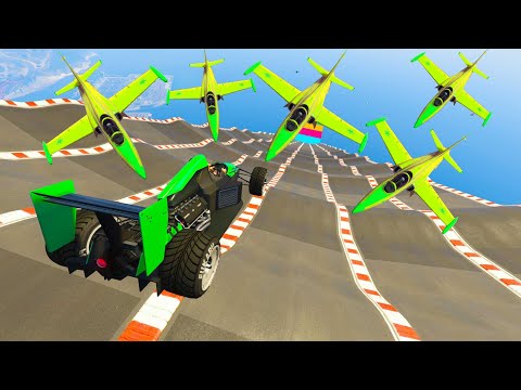 GTA 5 ONLINE 🐷 MEGA RAMP 100% IMPOSSIBLE! EVERYONE AGAINST PORKMODZ!!! 🐷 COME ON!!