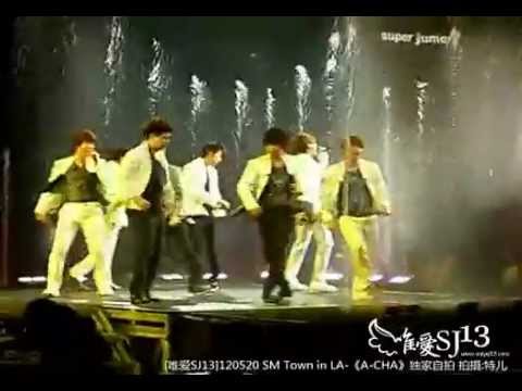 [fancam] 120520 SM Town in LA - A-CHA (Super Junior)