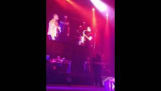 Sax solo with Eric trey songz without a woman live