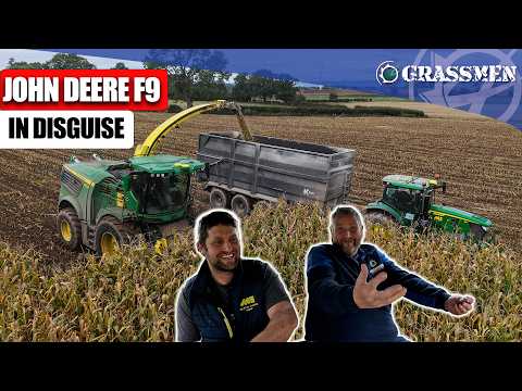 NEW John Deere F9 TEST MACHINE - Highest hours in the world,  Martin Evans Group LTD