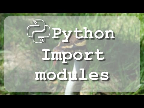 13 Modules Import In Python