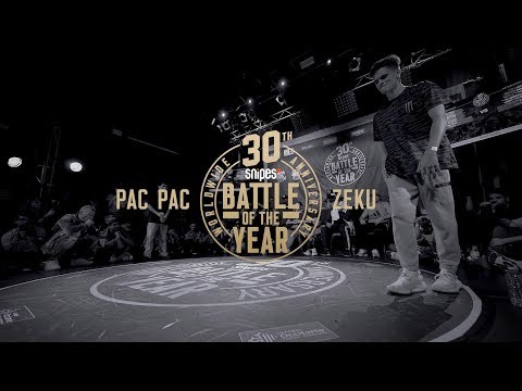 Pac Pac vs Zeku | 1vs1 World Final | SNIPES Battle Of The Year 2019