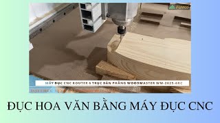 ĐỤC HOA VĂN BẰNG MÁY ĐỤC BÀN PHẲNG 6 ĐẦU WOODMASTER WM-2025-6RC