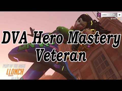 Reaching Top 500 in D.VA Hero Mastery (Veteran)