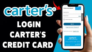 How To Login Carter's Credit Card Account 2025 | Carter's Account Sign In Help