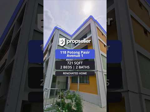 118 Potong Pasir Avenue 1, 118 Potong Pasir Avenue 1, 2 Bedrooms, 721 sqft, HDB Flat For Sale, by JOHN YEO, 500233685 - PropertyGuru.com.sg