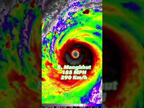 Top 9 strongest typhoon in the world #weather #earth #news #windsurge #windspeed #weatheralerts