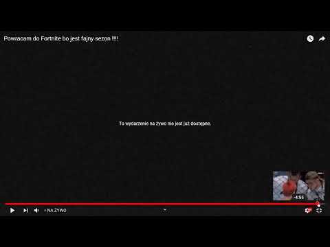 Szymonek-Youtube Zagrobelny – transmisja na żywo