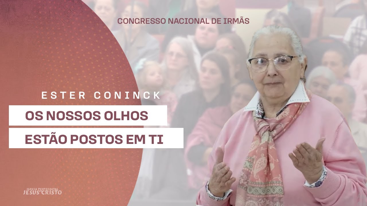 Os nossos olhos estão postos em Ti | Irmã Ester Coninck