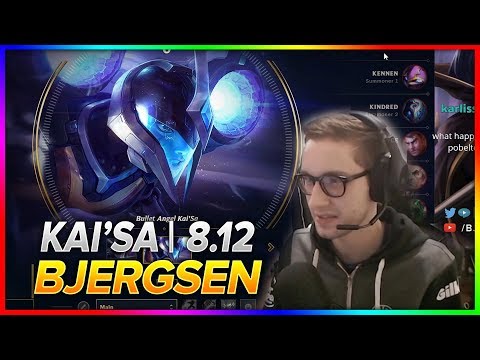 699. Bjergsen Kai'sa / Grig Braum vs Swain - Mid | Patch 8 12