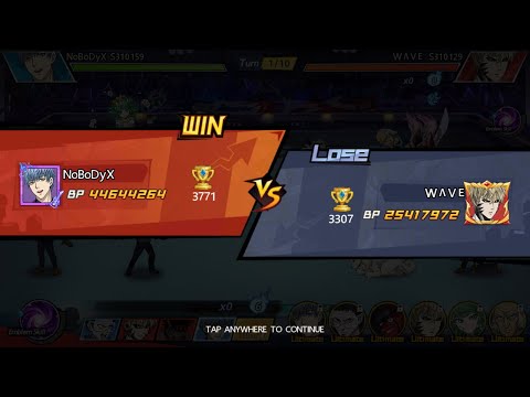 20M BP GAP! NobodyX vs Wave EBZ Finals || EBZ Highlights || One Punch Man The Strongest