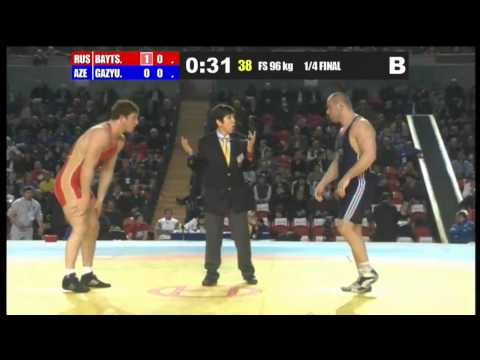 SWEC-2013 Vladislav BAYTSAEV (RUS) - Khetag GAZYUMOV (AZE) 1/4 final