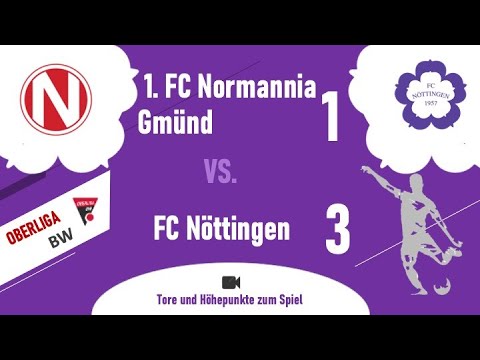 Oberliga Baden-Württemberg: 1. FC Normannia Gmünd - FCN 0 : 2 (1:3)