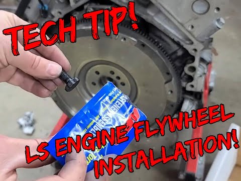 Then Midnight Mechanic Tech Tip - LS1 Flywheel Installation!