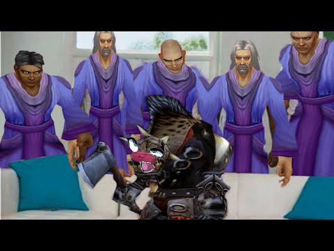 40 Mages vs Hogger - I made a Raid with my Viewers