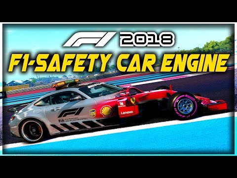 WHAT IF WE PUT A SAFETY CAR ENGINE IN AN F1 CAR?! - F1 2018 Game Experiment